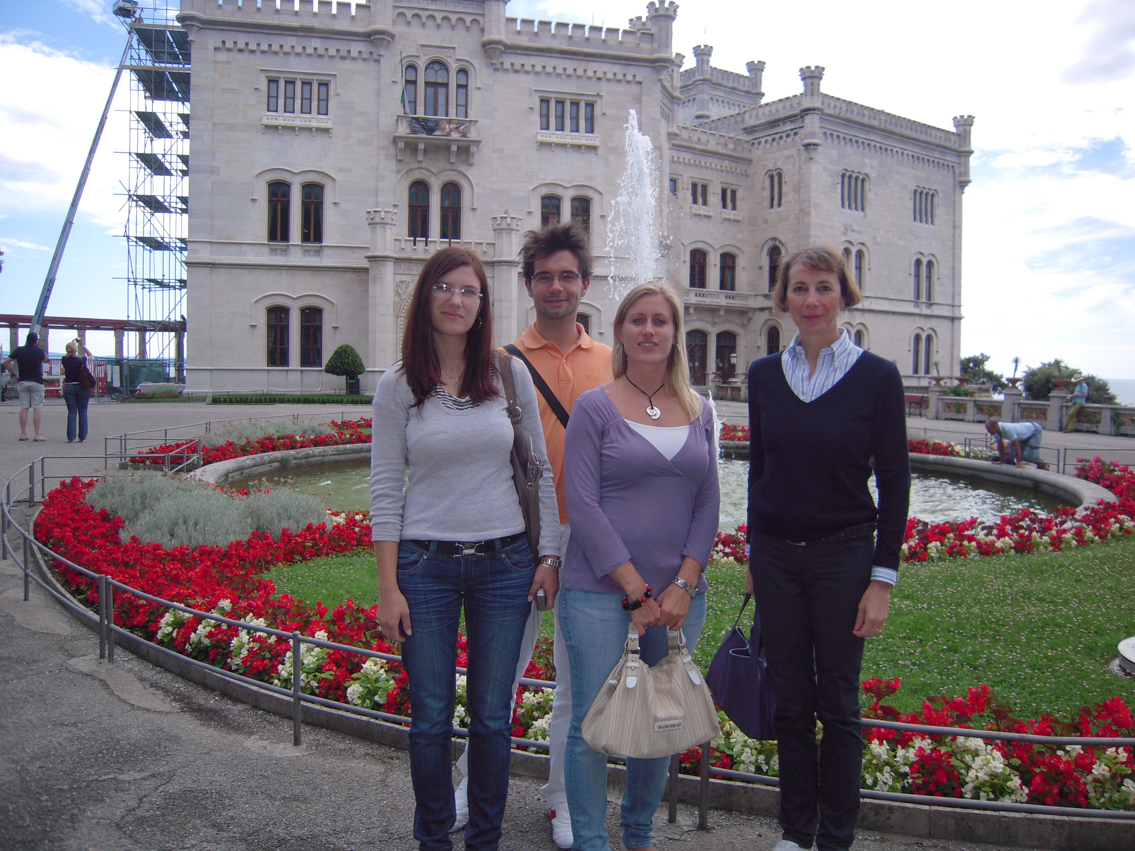 foto gruppo 2011 a Miramare