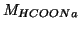 $\MWOf{HCOONa}$