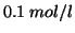 $0.1\;mol/l$