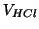 $\VOf{HCl}$