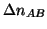 $\Delta{}n_{AB}$