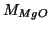 $\MWOf{MgO}$