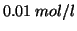 $0.01\;mol/l$