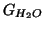 $\GOf{H_2O}$