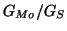 $G_{Mo}/G_{S}$