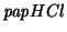 $\mathit{pap}HCl$