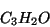 \begin{displaymath}
C_3H_2O
\end{displaymath}
