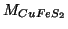 $\MWOf{CuFeS_2}$