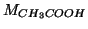 $\MWOf{CH_3COOH}$