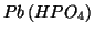 $Pb\left(HPO_4\right)$