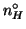 $\NZeroOf{H}$
