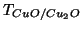 $T_{CuO/Cu_2O}$