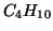 $C_4H_{10}$