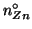 $\NZeroOf{Zn}$