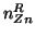 $n_{Zn}^R$