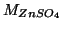 $\MWOf{ZnSO_4}$