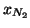 $x_{N_2}$