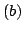 $\left(b\right)$
