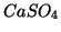 $CaSO_4$