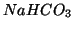 $NaHCO_3$